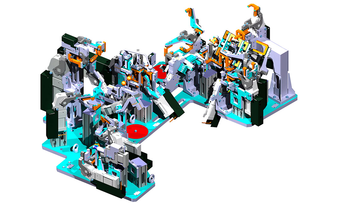 Dispositivos para aplicación de soldadura spot automática